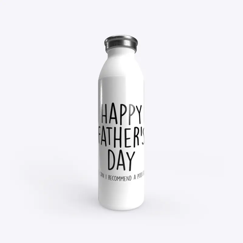 Father's Day water bottle